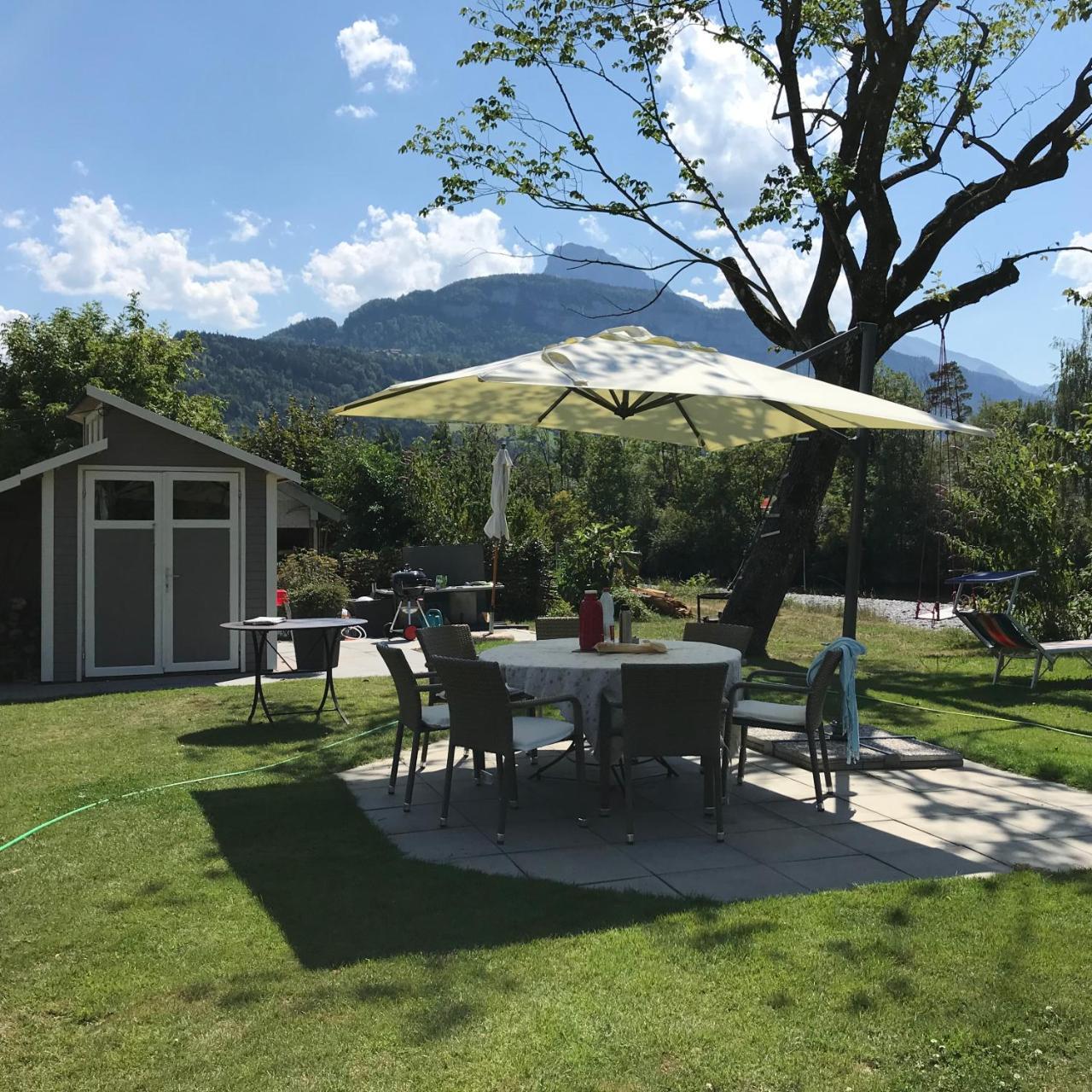 Haus Eleisa Apartamento Brunnen Exterior foto
